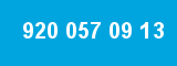 920 057 09 13